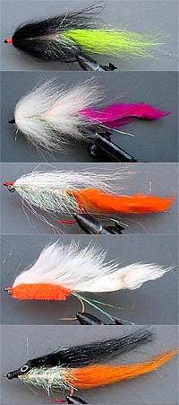 Hechtfliegen, Fliegen, Streamer